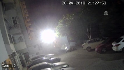 Kapıcının darbedilmesi güvenlik kamerasına yansıdı - ADANA