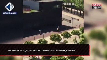 Attaque au couteau à La Haye : Les images de l’assaillant, neutralisé par la police (Vidéo)