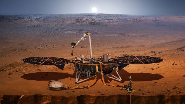 DESPEGA InSight la nave de la NASA que verá las entrañas de MARTE y medirá sus terremotos