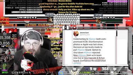 The Q-pocalypse - Jerome Corsi, UNIRock, Defango #QAnon