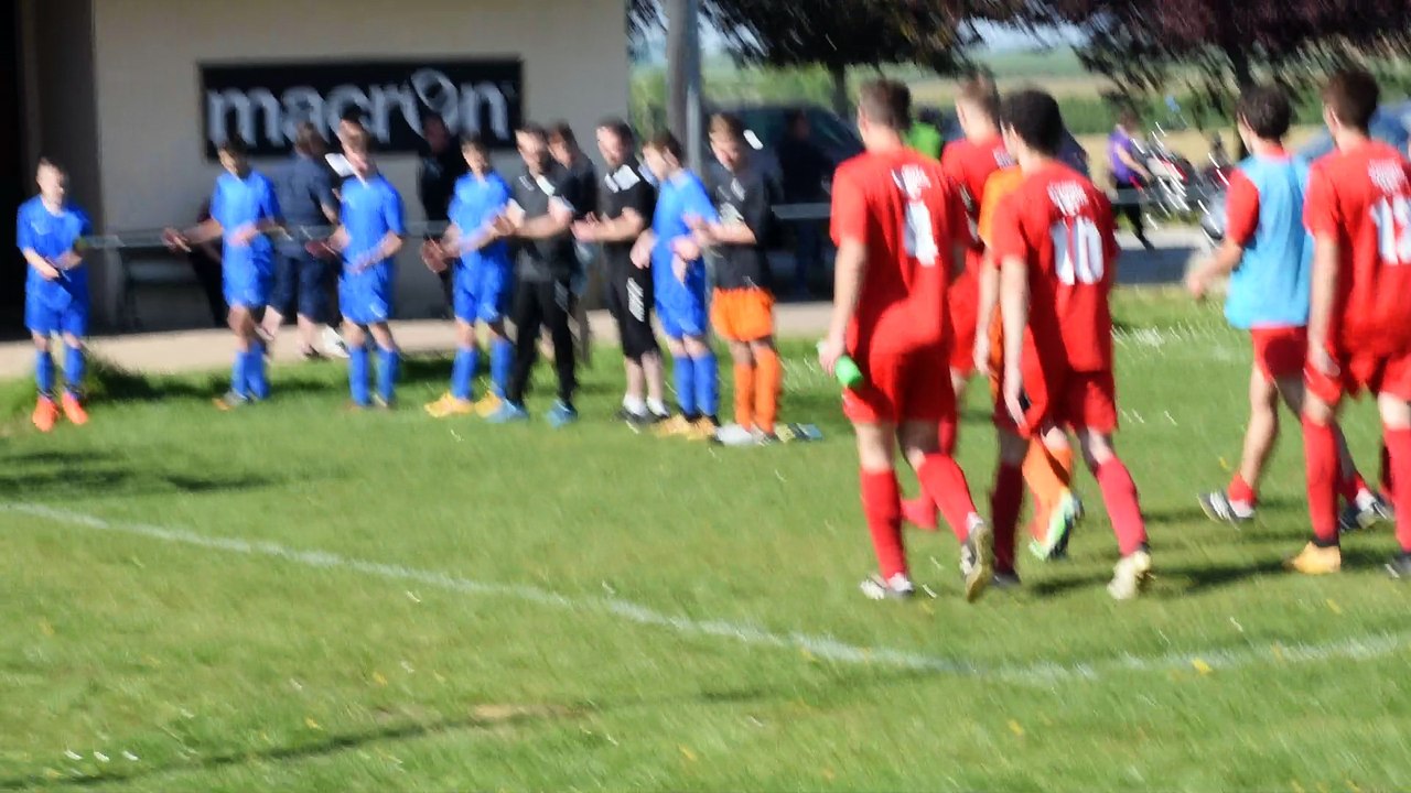 Haie d'honneur pour les champions !