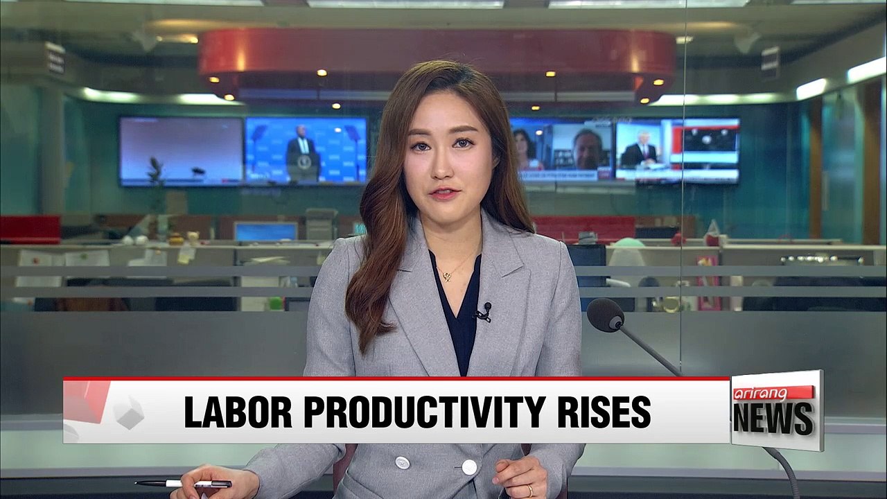 Korea's labor productivity index rose to 104.1 in 2017: KPC