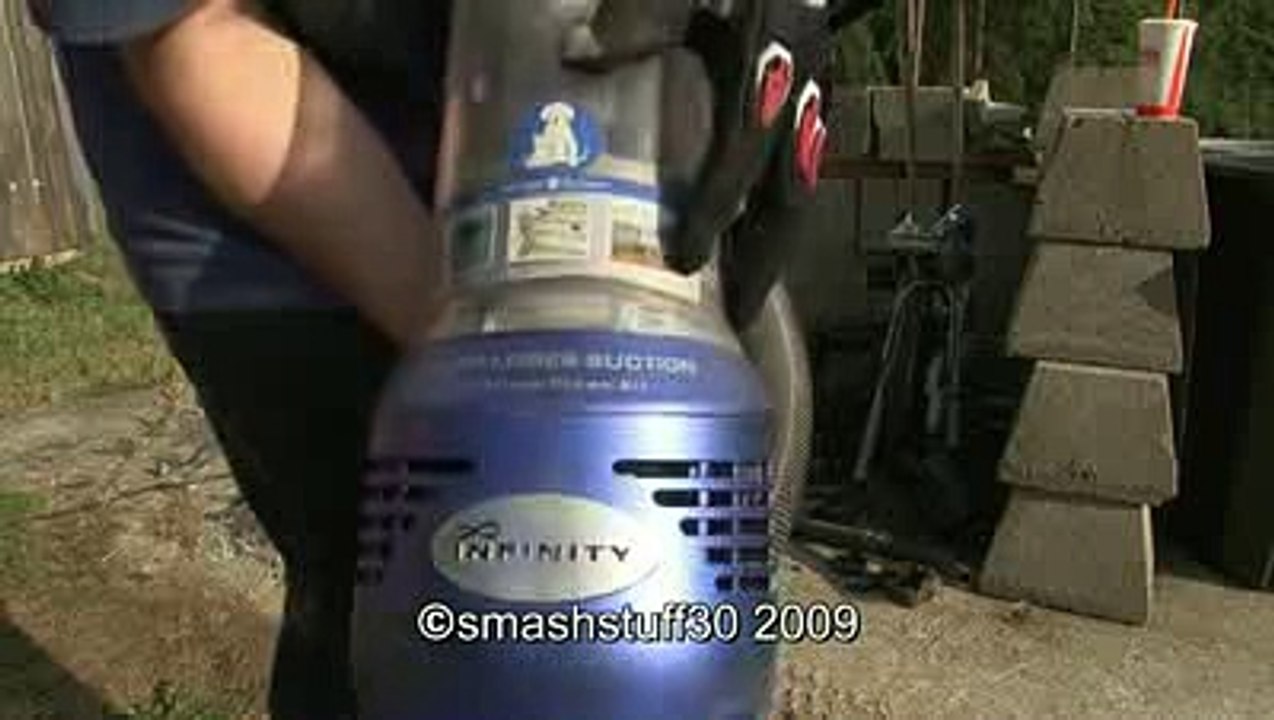 Infinity vacuum test NEVER LOSES SUCTION! video Dailymotion