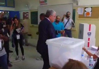 Lebanese Interior Minster Casts Vote as Parliamentary Elections Get Underway