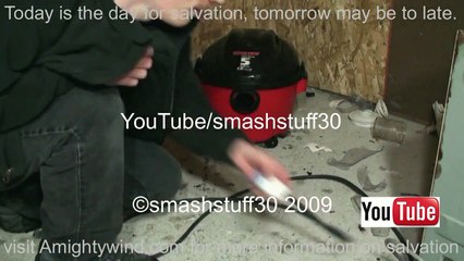 smash brand new Shop Vac vacuum
