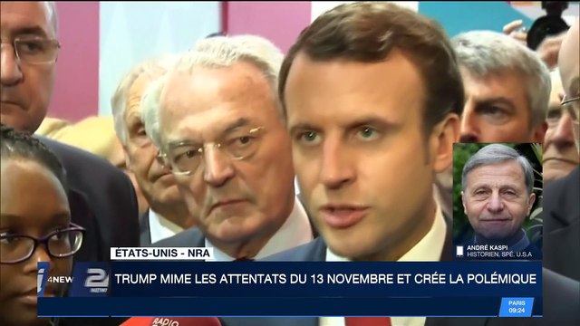 Trump mime les attentats du 13 novembre et crée la polémique : décryptage d'André Kaspi
