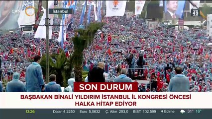 Başbakan Binali Yıldırım konuşuyor