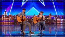 Father and Son Get GOLDEN BUZZER on Britain's Show Talentr | Show Talentr Global