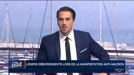 Légers débordements lors de la manifestation anti-macron