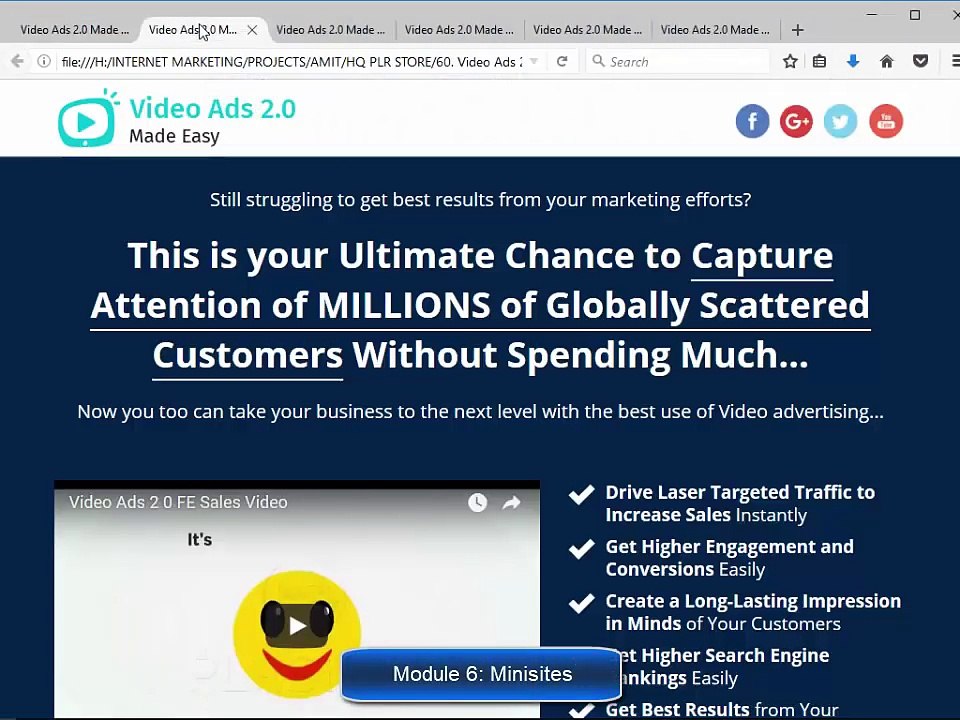 Video Ads 2.0 Success Kit Monster PLR - WilliamReview