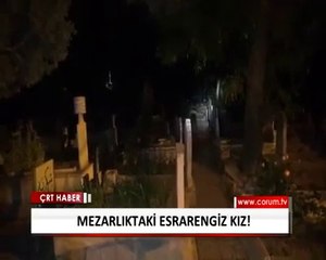 Mezarlıkta Ağlayan Gizemli Kızın En Net Görüntüsü
