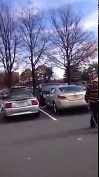 Old man wanted this guy's parking spot, but he politely told him he didn't plan on leaving for some time. He then showed the old man an empty spot a few spaces