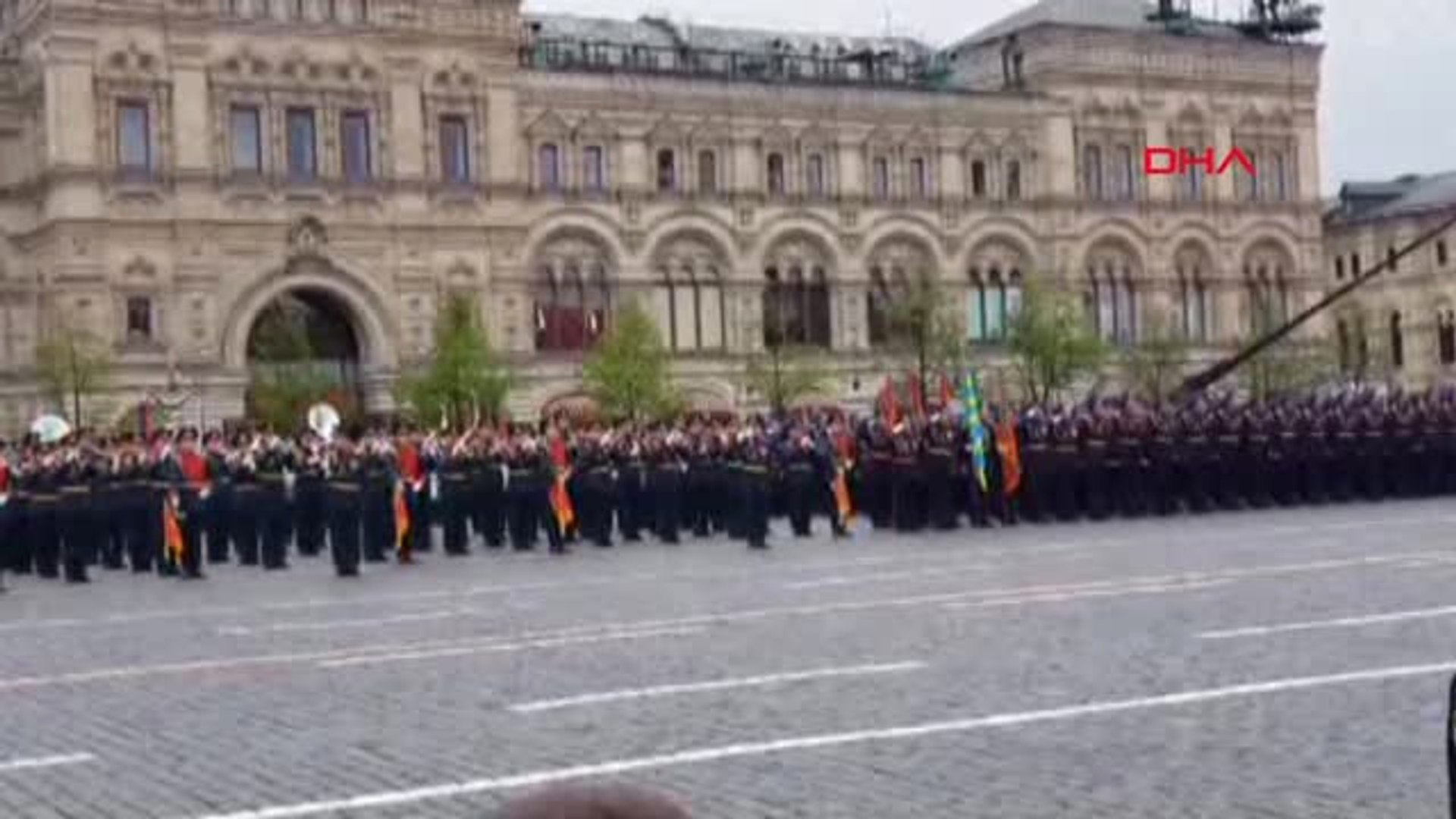⁣Kızıl Meydan'da Askeri Geçil Provası Yapıldı