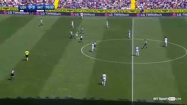 Iglesias Borja Valero Goal HD Udinese 0-4 Inter 06.05.2018