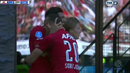 Alireza Jahanbakhsh Goal HD - AZ Alkmaar 1 - 0 Zwolle - 06.05.2018 (Full Replay)