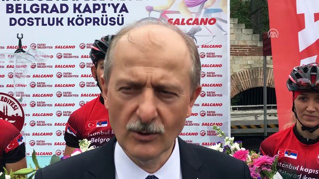 Belgrad'dan İstanbul'a dostluk için pedal çevirdiler - İSTANBUL