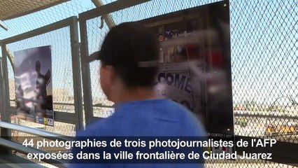 Une exposition photo AFP sur la vie à la frontière Mexique-USA