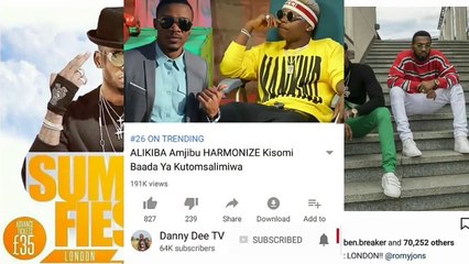 Show Ya Diamond Platnumz Yavunja Rekodi London