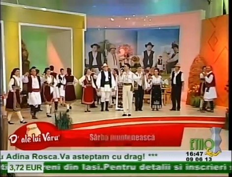 Aurelian Preda - Sarba munteneasca (D'ale lui Varu' - ETNO TV - 09.06.2013)