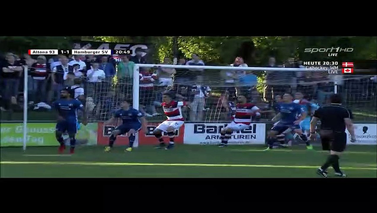 1-1 Clifford Aniteye Goal Germany  Regionalliga Nord - 07.05.2018 Altona 93 1-1 Hamburger SV II