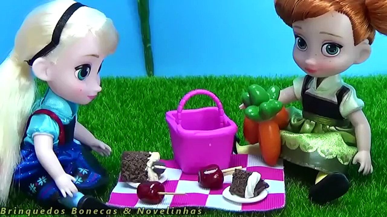 Magali Toy é congelada pela Elsa Frozen Mini Doll Frozen Kids Toy | Mônica Toy Brinquedos