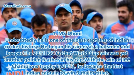 Best Captains of Indian Cricket Team