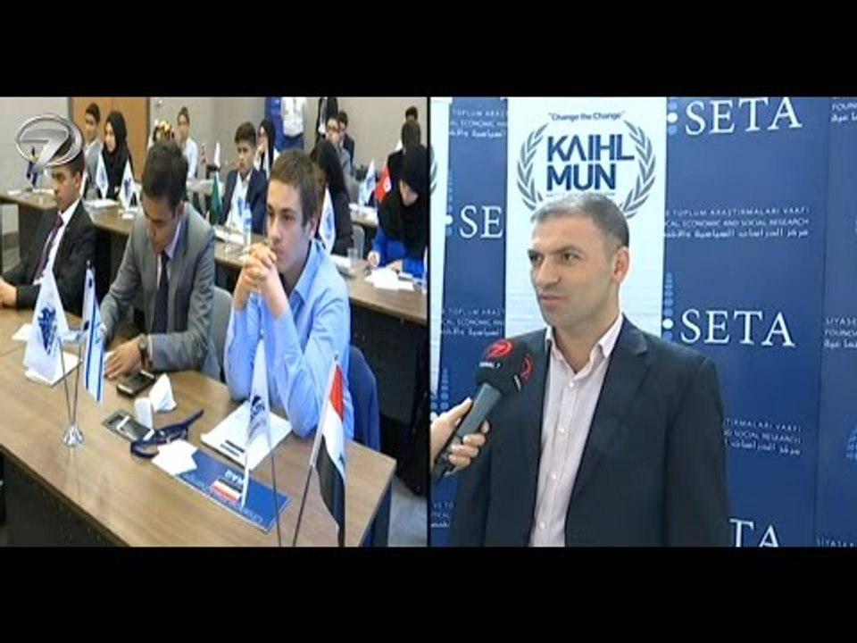 Dünya Gençleri Model Birleşmiş Milletler Programı'nda Buluştu