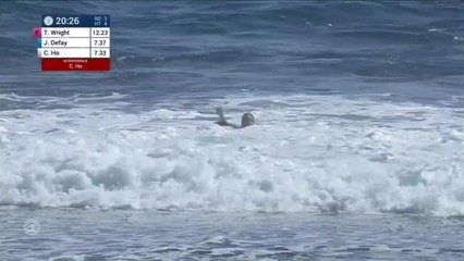 Adrénaline - Surf : Johanne Defay Counted Waves from Margaret River Pro - Women's, Women's Championship Tour - Round 3 heat 4