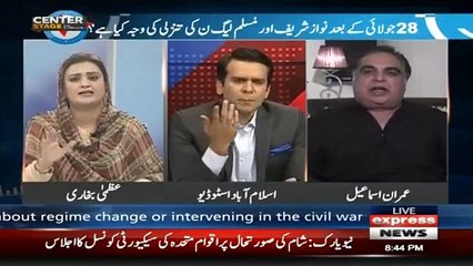 Intense Fight Between Uzma Bukhari & Imran Ismail