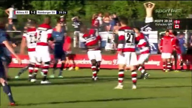 1-2 Goal Germany Regionalliga Nord - 07.05.2018 Altona 93 1-2 Hamburger SV II