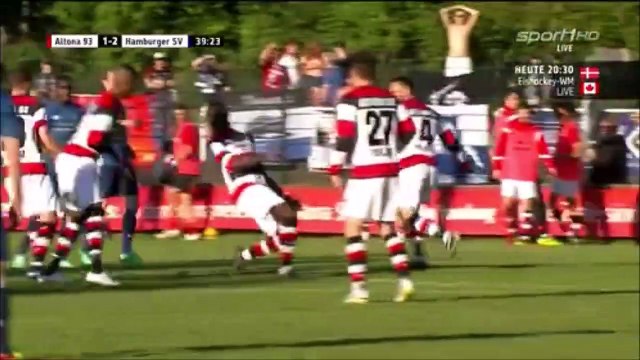 1-2 Goal Germany Regionalliga Nord - 07.05.2018 Altona 93 1-2 Hamburger SV II