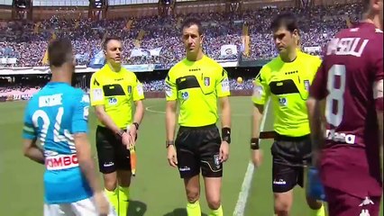 HIGHLIGHTS Napoli - Torino 2-2    6/05/.2018 (ITA)