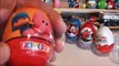 5 eggs surprise, Spongebob, Pocoyo, Mickey Mouse, Cars 2, Kinder Surprise. Collection.