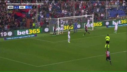 Giuseppe Rossi Goal HD - Genoa 1 - 1 Fiorentina - 06.05.2018 (Full Replay)