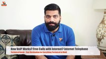 How VoIP Works Free Calls with Internet Internet Telephone Technical Guruji