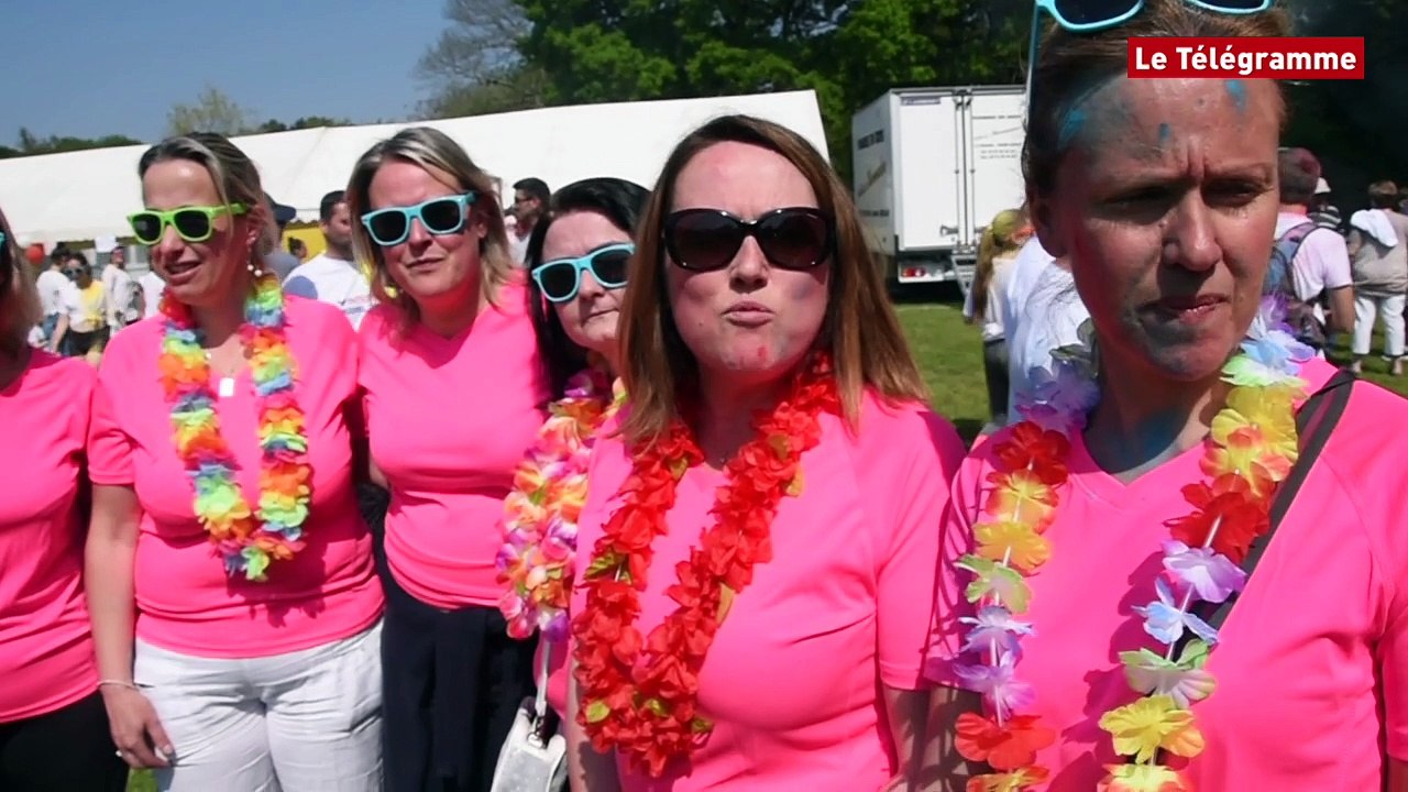 Sainte-Anne d'Auray. 560 participants à la première Sap color race