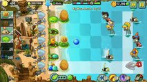 Plants vs Zombies 2 Walkthrough - Big Wave Beach Day 13