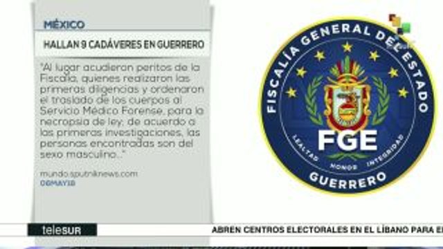 México: Hallan 9 cadáveres en camioneta abandonada en Guerrero