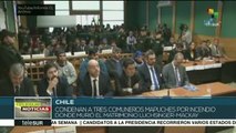 Chile: Condenan a 3 comuneros mapuches por delito terrorista