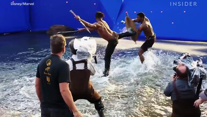 How Michael B. Jordan's 'Black Panther' Makeup Was Done — Exclusive Behind The Scenes