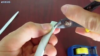 Comment faire une fronde en utilisant du papier - Très cool et simple - Arme jouet