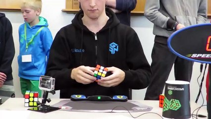 4.22 s Feliks Zemdegs - Record du monde Rubik's Cube - 06/05/2018