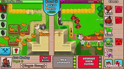 BTD Battles - Free Pops / Invisible Tower Glitch - Bloons TD Battles Gameplay