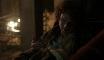 Outlander -2x08- Jamie speak Gaelic to Jenny's Baby [Sub Ita]