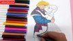 frozen colouring pages : How to color disney princess anna kristoff , coloring pages shosh channel