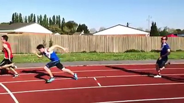 Un beau passage de relais sur 4 fois 100