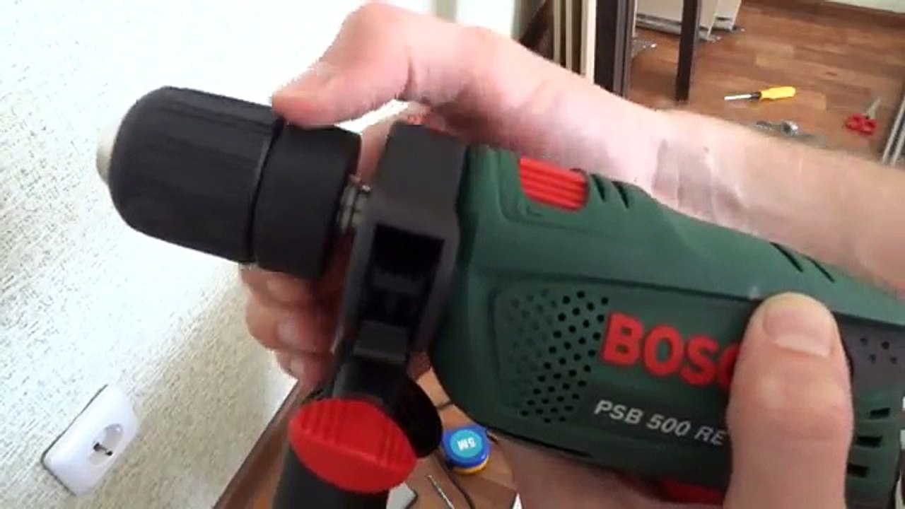 Обзор ударной дрели Бош BOSCH PSB 500 RE
