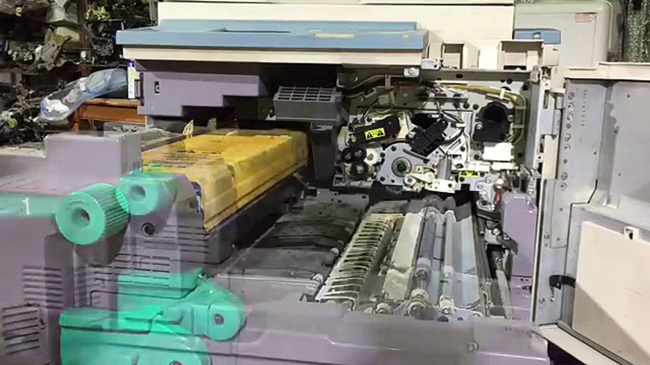 how to remove drum unit on canon ir 5000, 6000