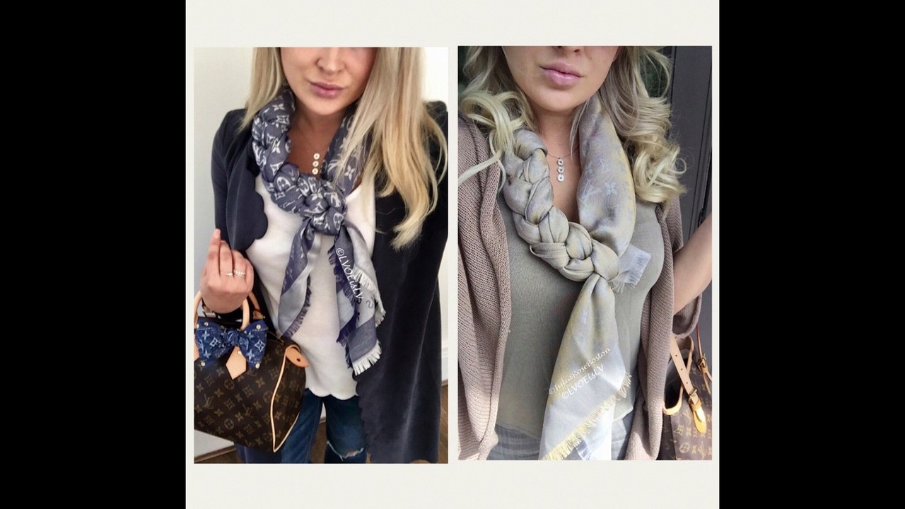 My Louis Vuitton Shawl Collection 