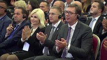Cumhurbaşkanı Erdoğan, Türkiye-Sırbistan İş Forumu'nda Konuştu